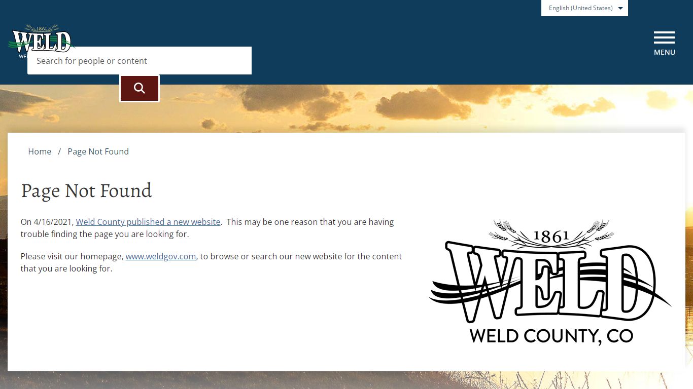 Search for Property – Weld County - Weld County, Colorado